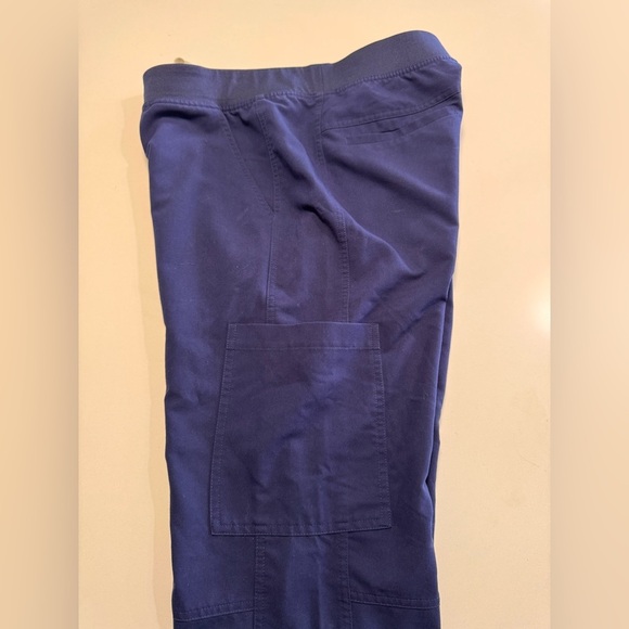 Figs Scrub Pant Men Size Large/Short Blue Axim Cargo Technical Collection T2001S - Picture 4 of 11